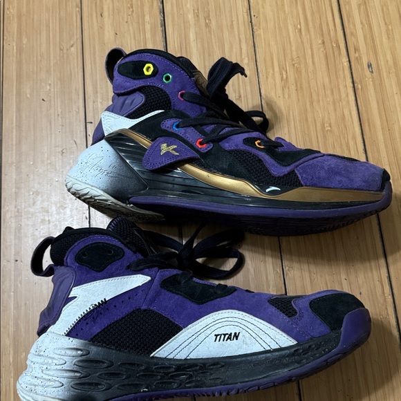 Marvel Sneakers - Purple, Black, and Gold - Picture 6 of 6